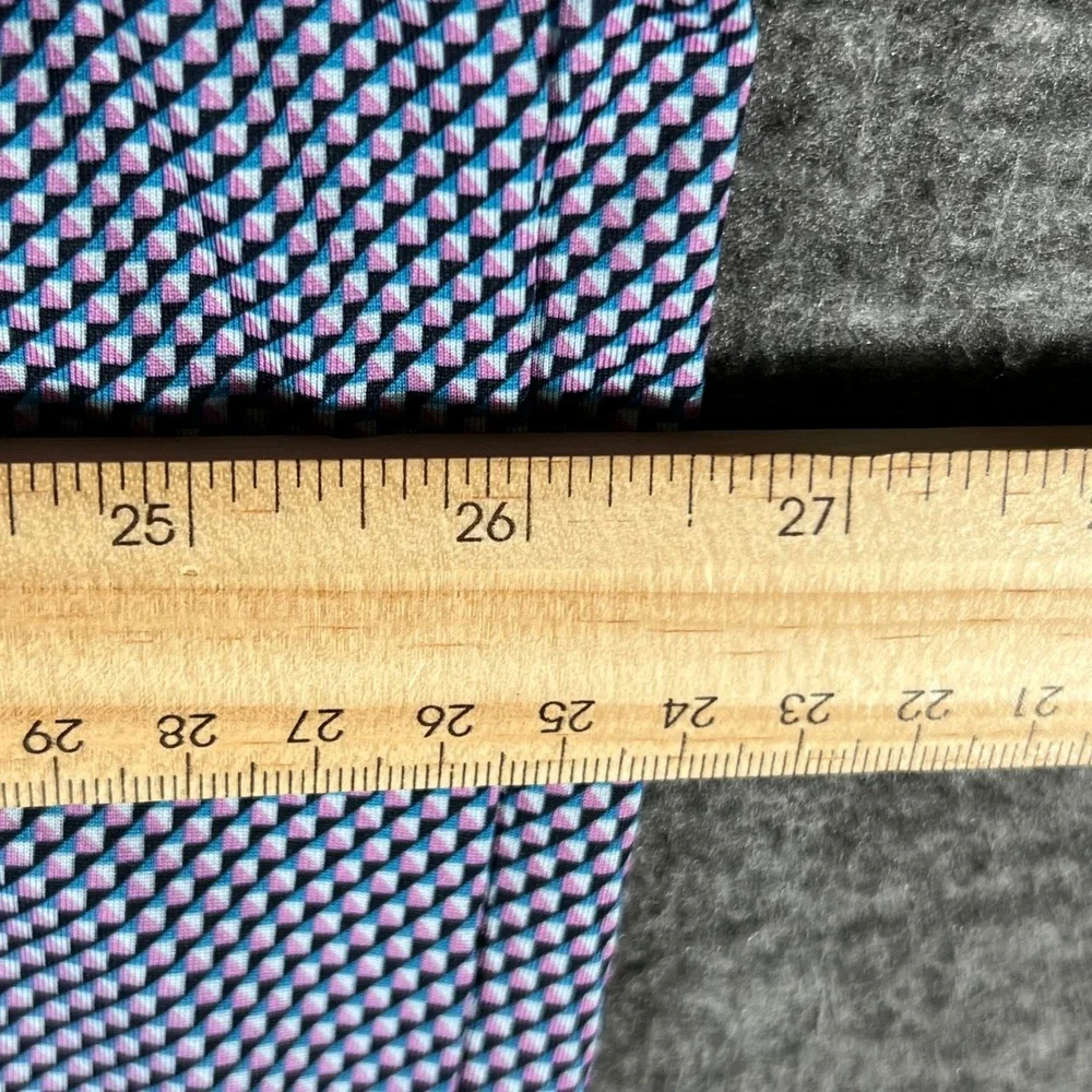Peter Millar Summer Comfort Polo Shirt Blue Pattern Golf‎ Mens XL